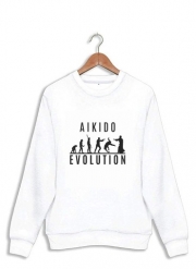 sweat-blanc Aikido Evolution