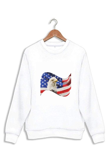 Sweat American Eagle and Flag