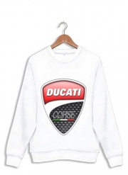 sweat-blanc Ducati