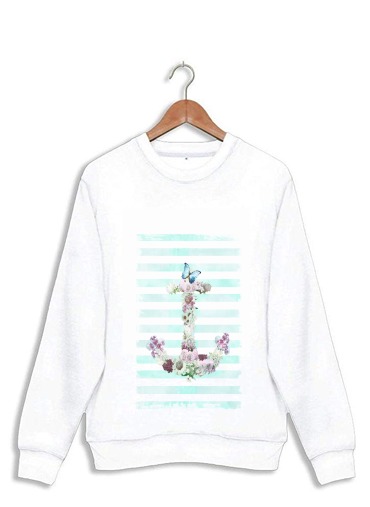 Sweat Floral Anchor in mint