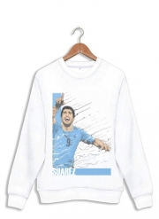 sweat-blanc Football Stars: Luis Suarez - Uruguay