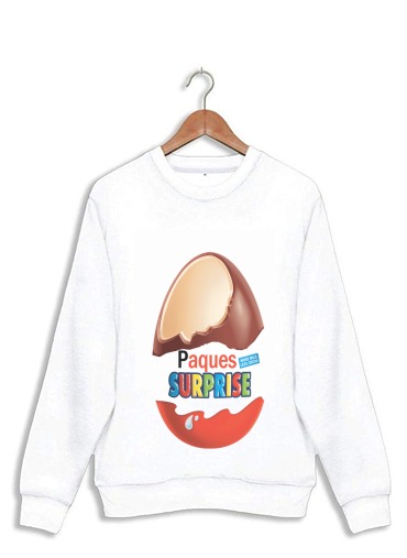 Sweat Joyeuses Paques Inspired by Kinder Surprise