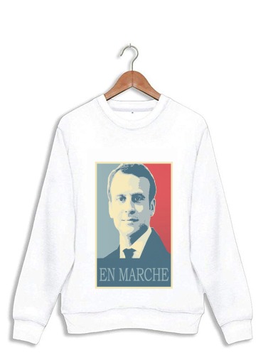 Sweat Macron Propaganda En marche la France