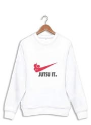 sweat-blanc Nike naruto Jutsu it