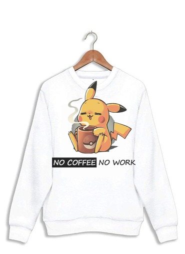 Sweat Pikachu Coffee Addict