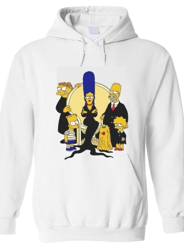 Sweat-shirt Famille Adams x Simpsons