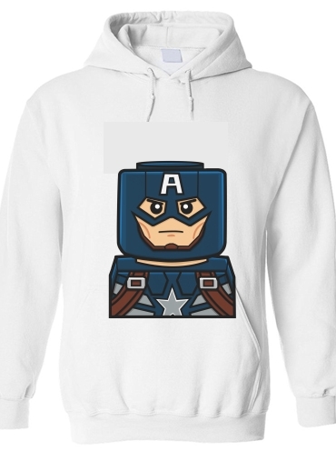 Sweat-shirt Bricks Captain America