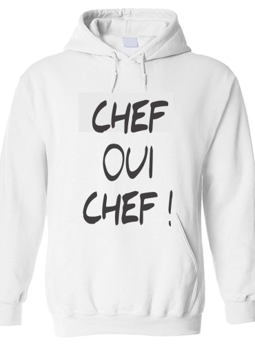 Sweat-shirt Chef Oui Chef humour