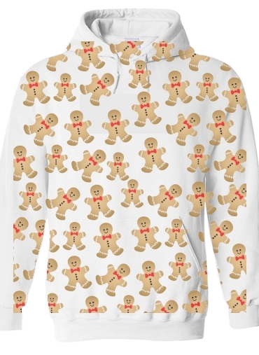Sweat-shirt Christmas snowman gingerbread