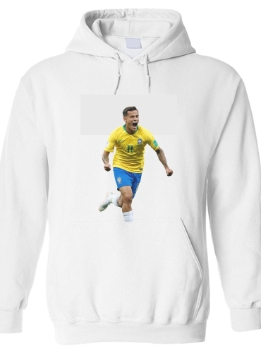 Sweat-shirt coutinho Football Player Pop Art
