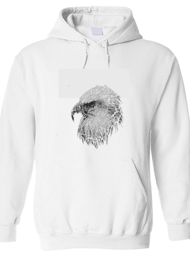 Sweat-shirt cracked Bald eagle 