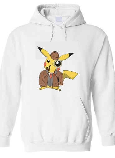 Sweat-shirt Detective Pikachu x Sherlock