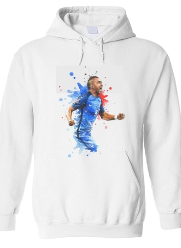 Sweat-shirt Dimitri Payet Peinture Fan Art France Team 
