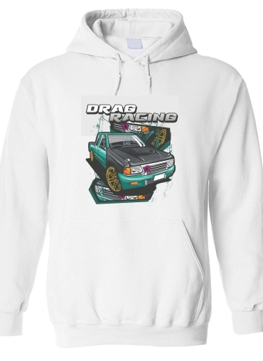 Sweat-shirt Drag Racing Car