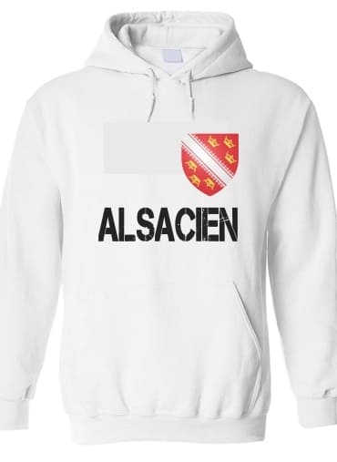 Sweat-shirt Drapeau alsacien Alsace Lorraine