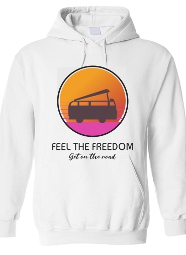 Sweat-shirt Feel The freedom on the road