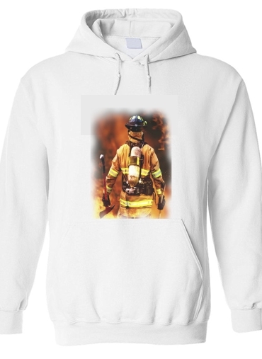 Sweat-shirt Pompier Feu et Flamme