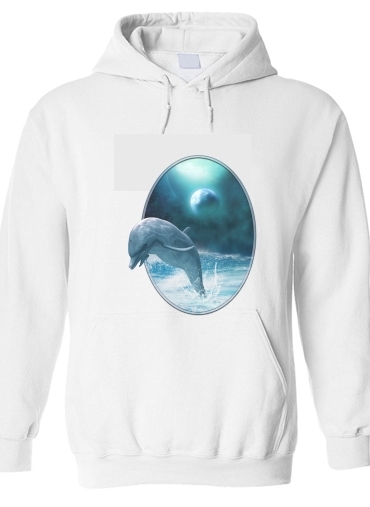Sweat-shirt Freedom Of Dolphins