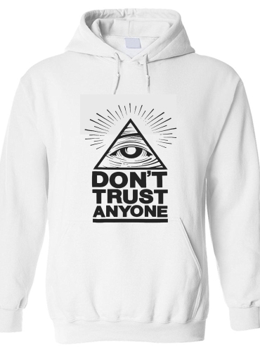 Sweat-shirt Illuminati Dont trust anyone