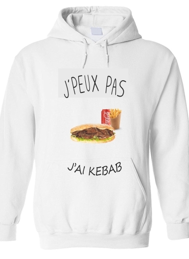 Sweat-shirt Je peux pas j'ai kebab