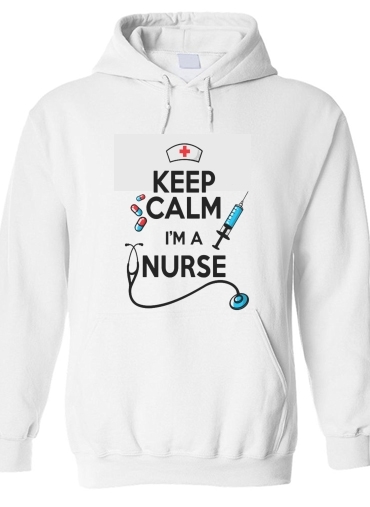 Sweat-shirt Keep calm I am a nurse