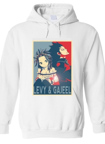 Sweat-shirt Levy et Gajeel Fairy Love