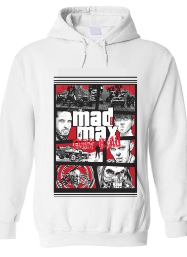 Sweat-shirt Mashup GTA Mad Max Fury Road