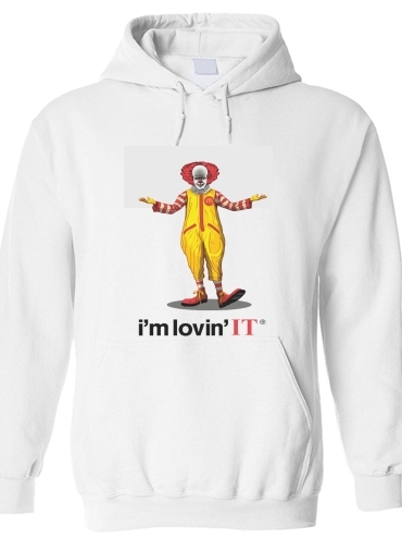 Sweat-shirt Mcdonalds Im lovin it - Clown Horror