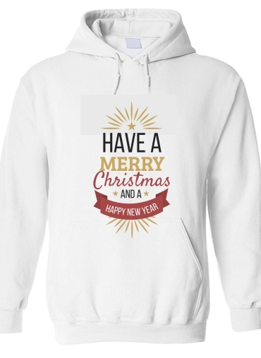 Sweat-shirt Merry Christmas and happy new year