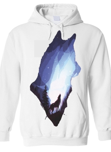 Sweat-shirt Mystic wolf