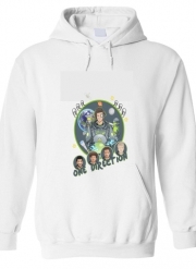 pull-capuche-homme-gris Outer Space Collection: One Direction 1D - Harry Styles