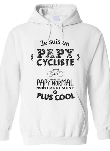 Sweat-shirt Papy cycliste