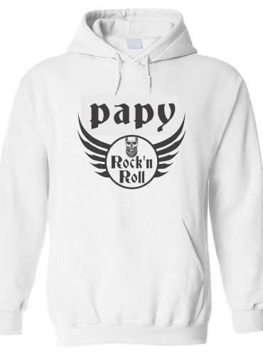 Sweat-shirt Papy Rock N Roll