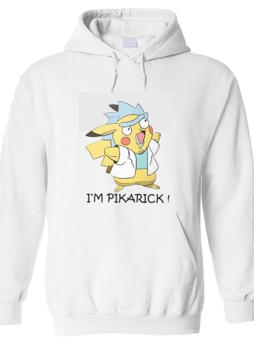 Sweat-shirt Pikarick - Rick Sanchez And Pikachu 