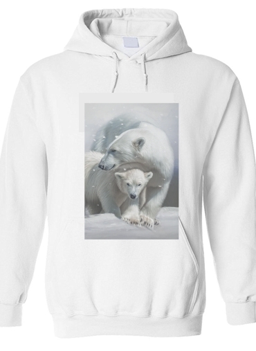 Sweat-shirt Polar bear family