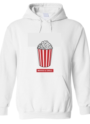 Sweat-shirt Popcorn movie and chill