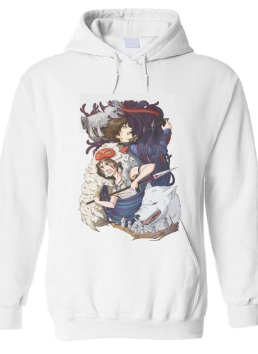 Sweat-shirt Princess Mononoke Inspired
