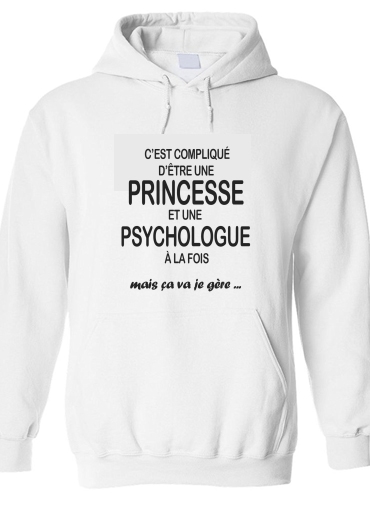 Sweat-shirt Psychologue et princesse