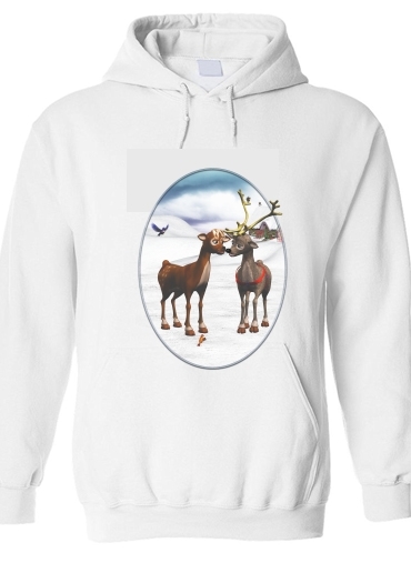 Sweat-shirt Reindeers Love