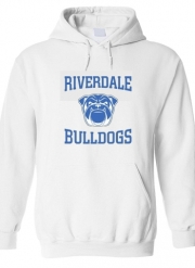 pull-capuche-homme-gris Riverdale Bulldogs