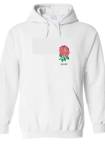 Sweat-shirt Rose Flower Rugby England