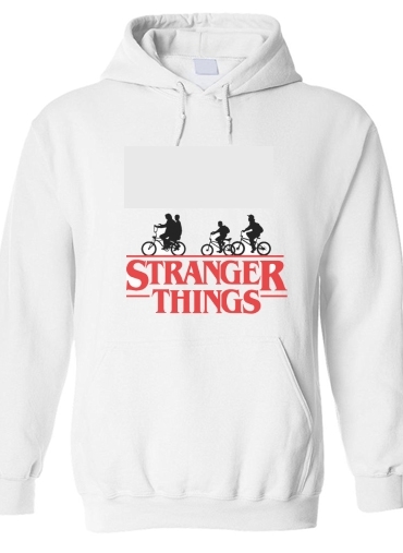 Sweat-shirt Stranger Things by bike