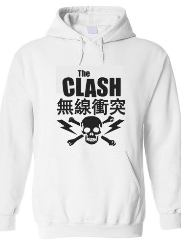 Sweat-shirt the clash punk asiatique