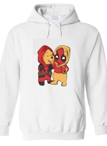 Sweat-shirt Winnnie the Pooh x Deadpool