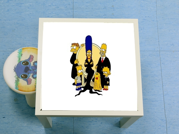 Table Famille Adams x Simpsons