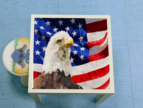 Table American Eagle and Flag
