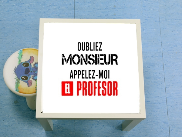 Table Appelez Moi El Professeur
