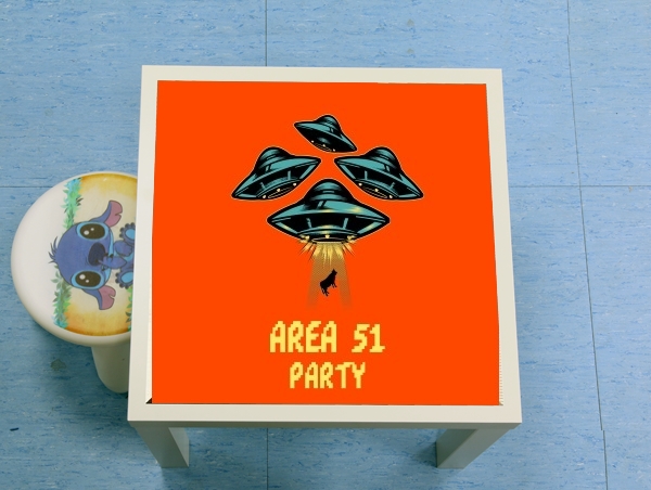 Table Area 51 Alien Party