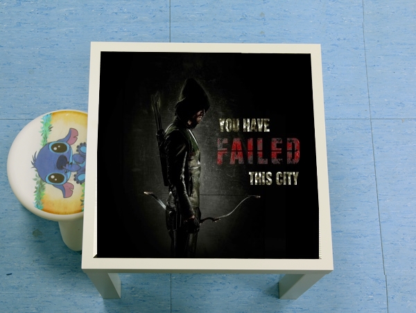 Table Arrow you have failed this city