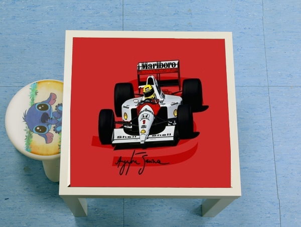 Table Ayrton Senna Formule 1 King
